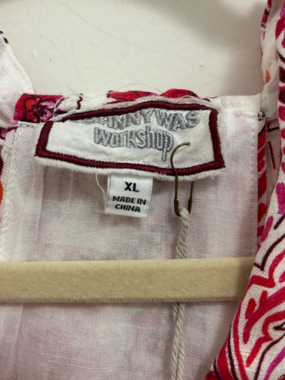 Johnny Was Lillet Linen Criss Cross Dress - Picture 9 of 16
